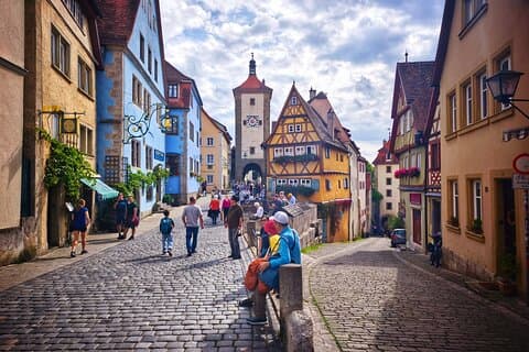 Privat tur: München til Rothenburg, Harburg og Dinkelsbühl