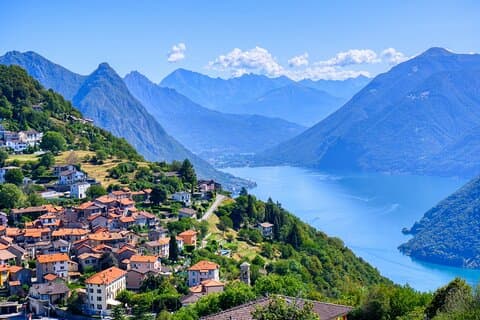 Lugano Privat tur med en lokal guide
