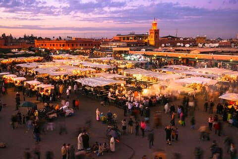 Privat transfer fra Casablanca til Marrakech