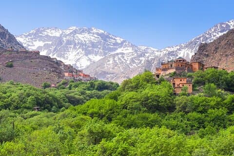 Subida privada Monte Toubkal 2 días desde Marrakech todo incluido