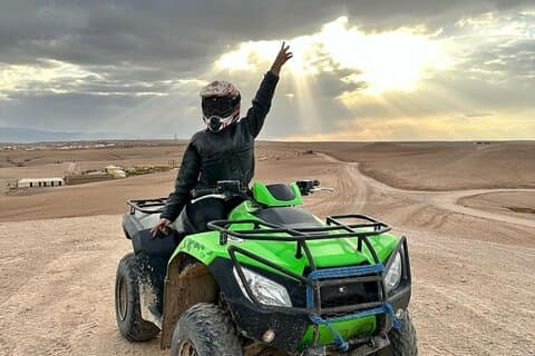 Agafay Experience Quad con paseo en camello y cena