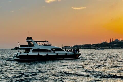 Luxury Sunset Yacht Cruise on the Bosphorus – Refresh & Relax
