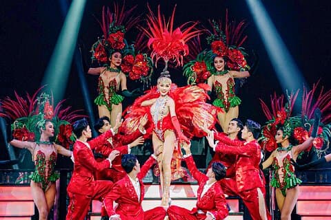 Simon Cabaret Phuket med tur og tur Del Transfer