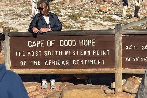 Tour di un'intera giornata a Cape Point Viste panoramiche e visita della colonia di pinguini