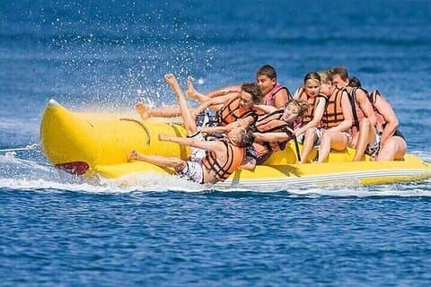Hurghada Water Adventure: Parasailing, banan, sofa og jetbåt