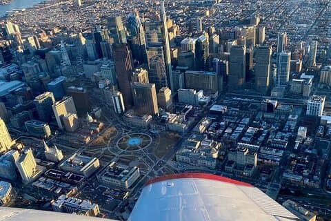 Tour di volo introduttivo di Philadelphia per due persone