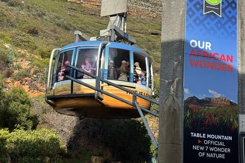 Table Mountain Experience Fast Track Skip Queue Bilhete pré-reservado