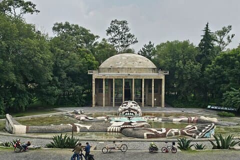 Caminhada única por Chapultepec