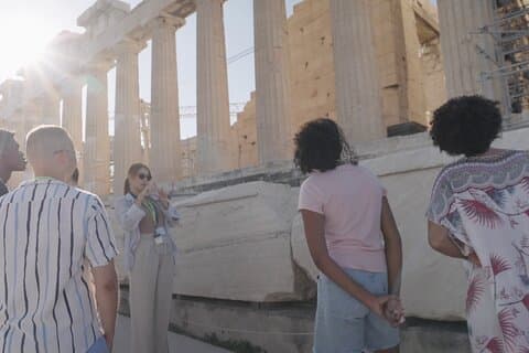 Early Access Akropolis och Museum Guidad tur
