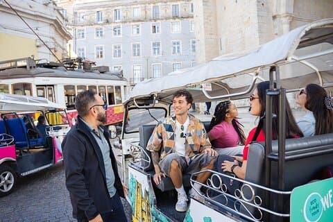 Utforska Lissabon av Tuk Tuk : Historia och vyer