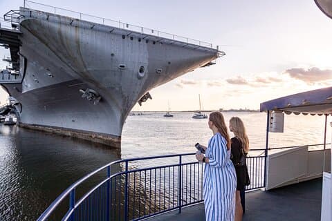 Crociera di 1,5 ore nel porto di Charleston con narrazione dal vivo
