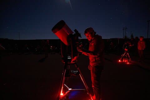 Osservazione notturna delle stelle