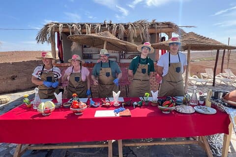 Agafay Cooking Class with Lunch & Transport