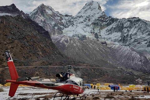 Private Everest Chopper flight tour