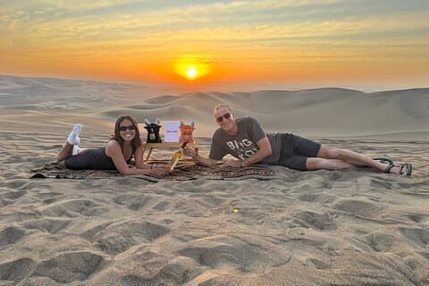 Tour di 3 giorni da Lima: Paracas, Oasi di Huacachina e Vigneto Pisco