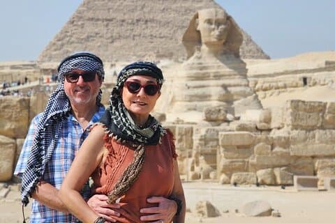Gizeh Pyramiden und Sphinx Private Tour vom Hafen Alexandria