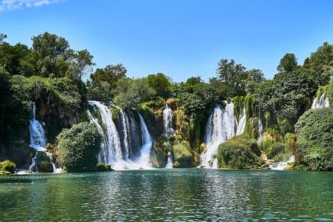 Privat helgedagstur Kravica Waterfall og Mostar fra Dubrovnik