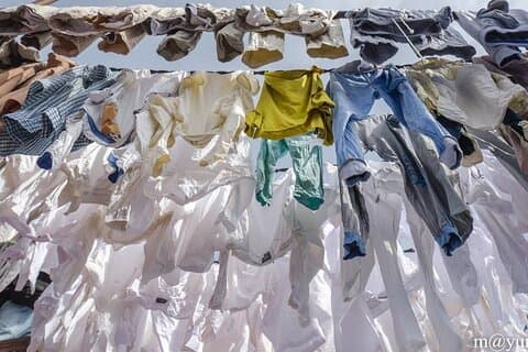 Dhobi Ghat Openlucht Wasserij & Dharavi Sloppenwijk Tour met lokale trein