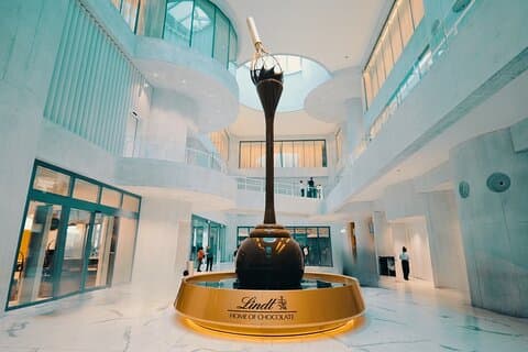 Visite libre au musée du chocolat Lindt depuis Zurich