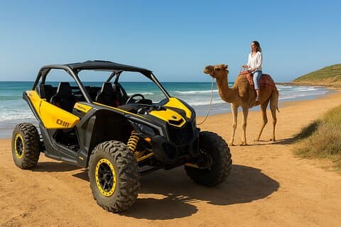 Tangier Buggy & Camel Adventure on the Beach