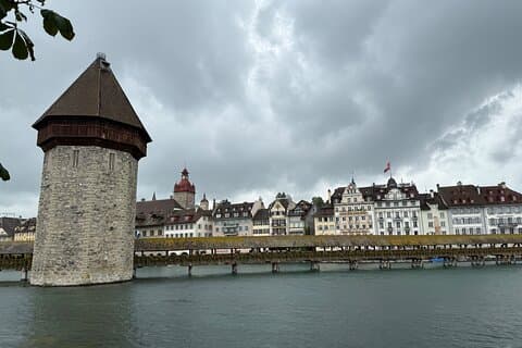 Flygte fra byen Lucerne City Walk med puslespil