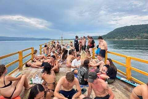 Koh Rong Tour: A Snorkeling, Fishing, Sunset, Plankton