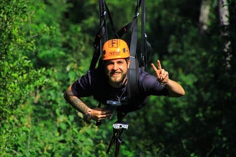 Snorkel Xtreme Cancun Adventure med ziplines og rappelling