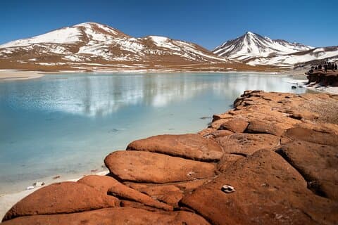Tour di un'intera giornata a Piedras Rojas, lagune altiplaniche e Chaxa