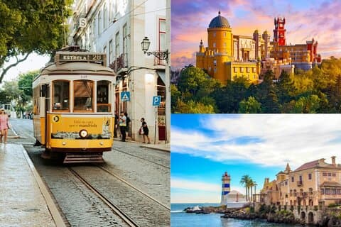 Lissabon Sintra Cascais (bästa lösningstur) Privat turné