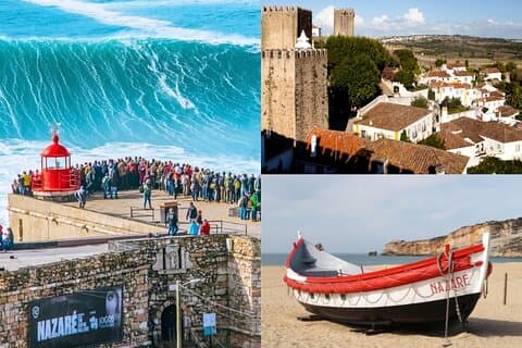 Nazaré Óbidos kustlinje privat rundtur