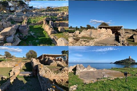 Nora Archaeological Tour and Chia Beach Experience