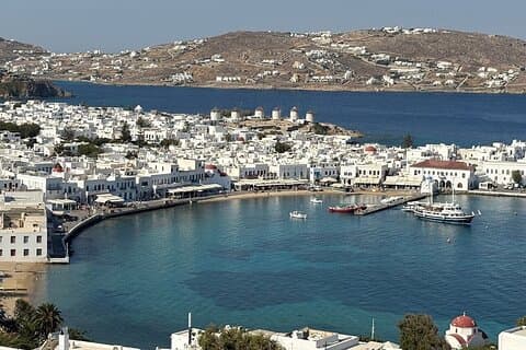 Excursion exclusive en petit groupe avec prise en charge au port Mykonos Moments