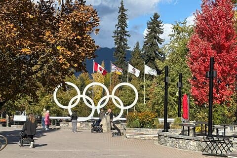 Tour privato di un'intera giornata di Whistler e Shannon Falls
