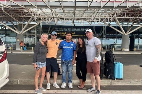 Transfert privé à l’aéroport de Siem Reap – prise en charge ou retour à l’hôtel
