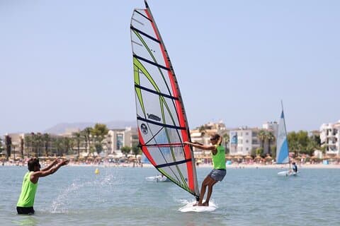 Corso di windsurf ad Alcudia