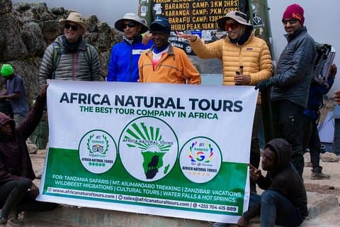 The Ultimate 8-day Lemosho route Climbing Kilimanjaro