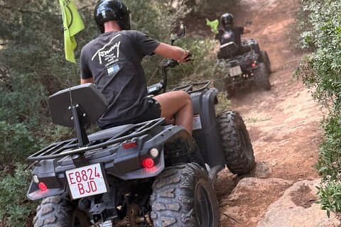 Majorque : Tour en quad à Magaluf à travers criques, sentiers et falaises