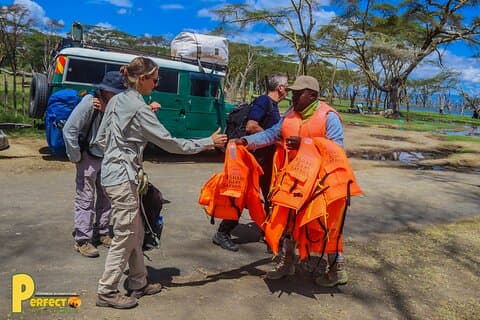 Crescent Island Walking Safari & Lake Naivasha Hippo Boat Cruise