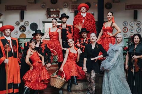 Budapest: Authentic Hungarian Dinner with Live Dance Show