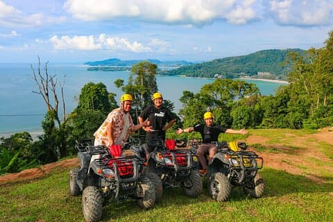 Phuket ATV Forest Adventure med panoramautsikt