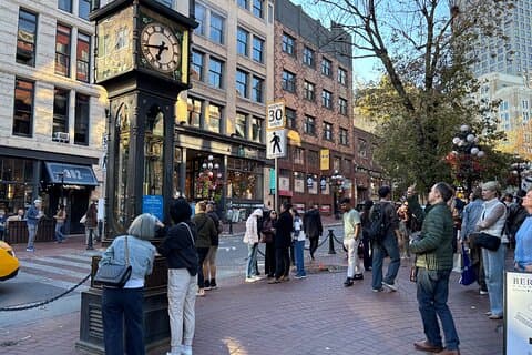 Vancouver City Tour med madsmagning og afhentning