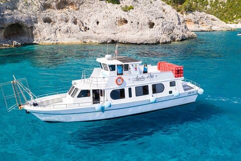 Cala Mariolu and Cala Sisine Tour from Santa Maria N.