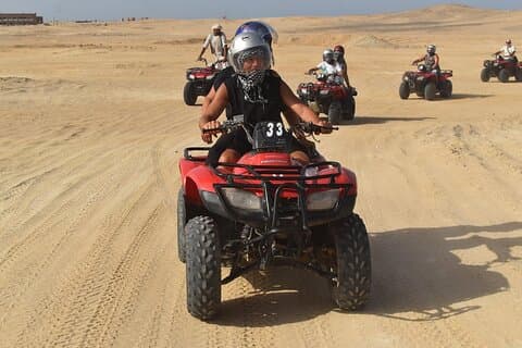 Quad Biking and Camel Ride with Bedouin Show in Marsa Alam