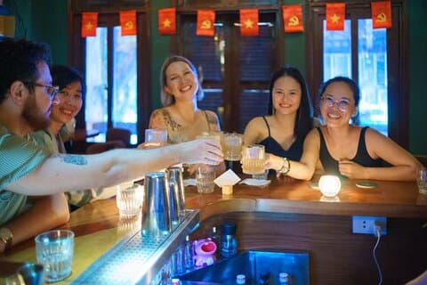 Geheime cocktail ervaring in Hanoi