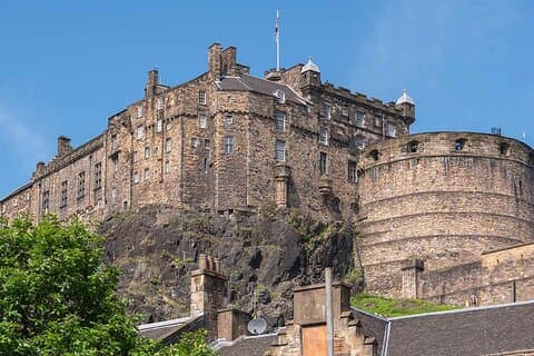 Edinburgh Old Town Icons Fotografie Kleine Gruppe zu Fuß Tour