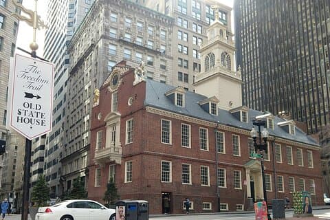 Tour a piedi autoguidato del Boston Freedom Trail