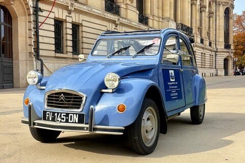 Parigi in una Citroën 2CV: un'esperienza autentica e d'epoca