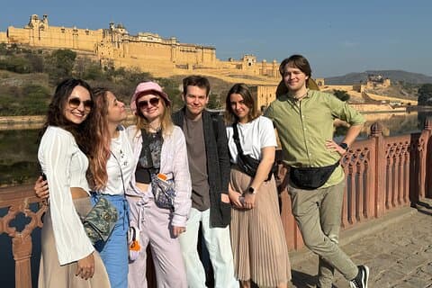 Jaipur : Ganztägige Stadtrundfahrt mit Reiseleiter