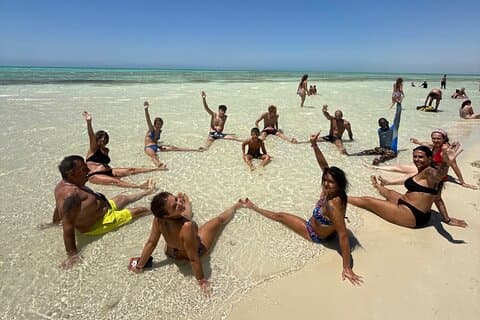 White Island snorkeltrip naar Ras Mohamed per boot Volledige dag