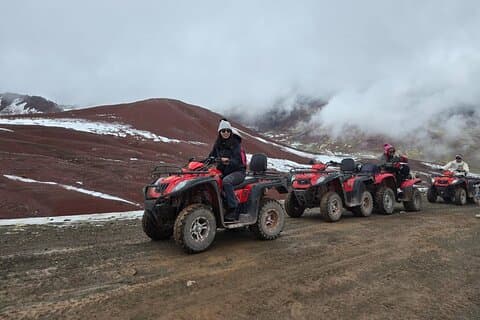 Red Valley and Rainbow Mountain ATV Tour with Meals